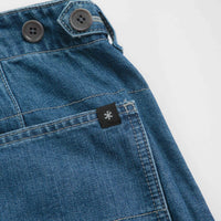 Snow Peak Takibi Denim Pants in Light Blue thumbnail