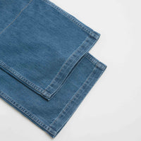 Snow Peak Takibi Denim Pants in Light Blue thumbnail
