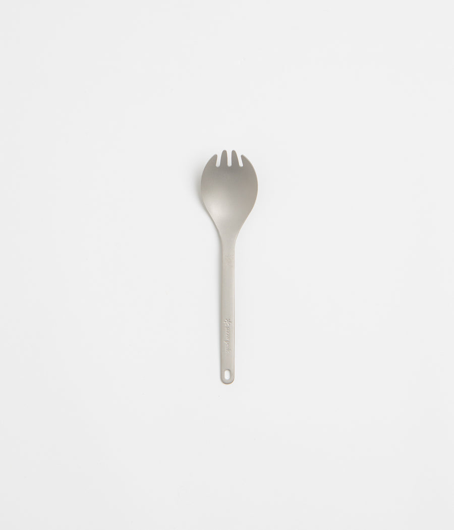 Snow Peak Titanium Spork in Silver