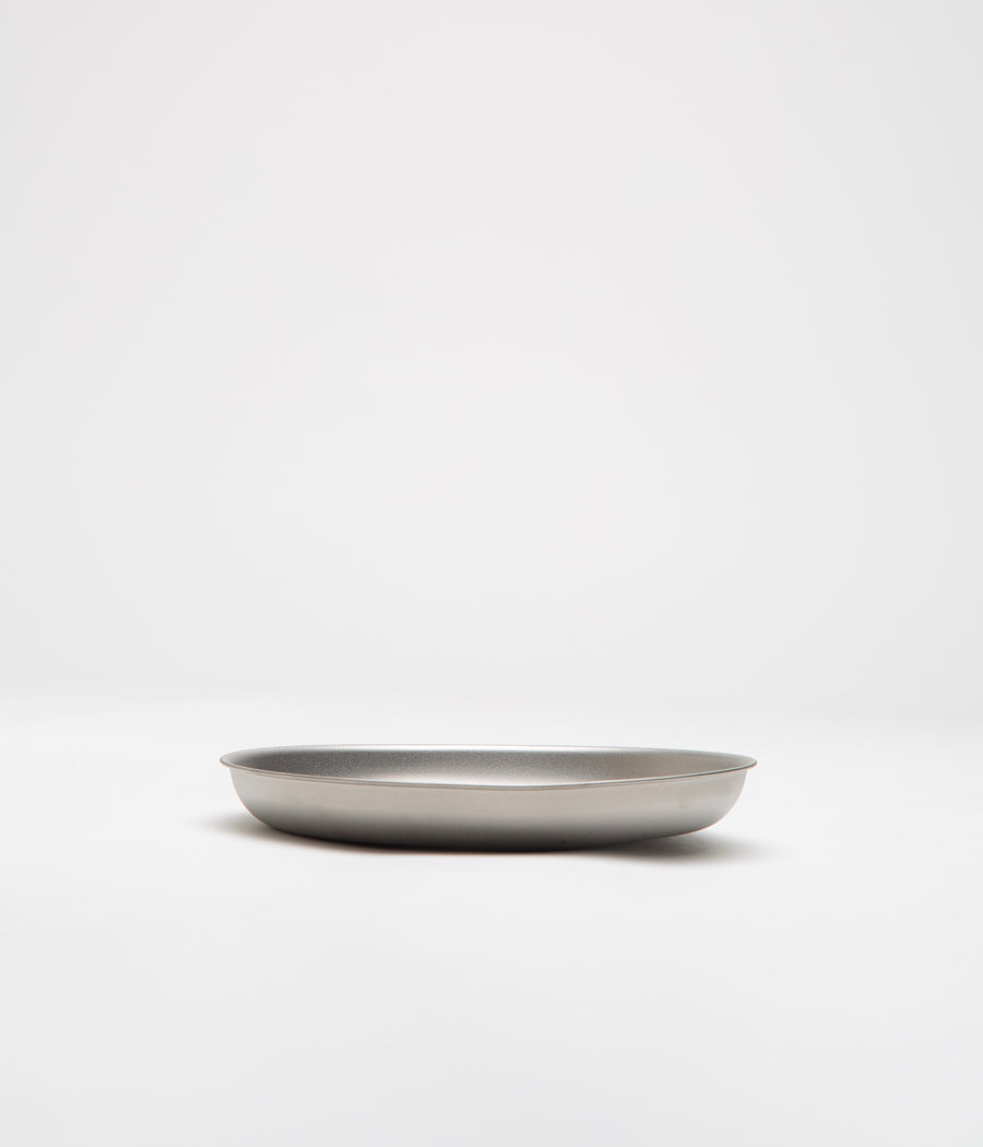 Snow Peak Titanium Trek Plate in Silver