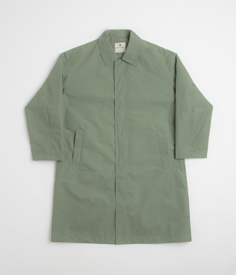 Snow Peak Windstopper Collar Coat - Foliage