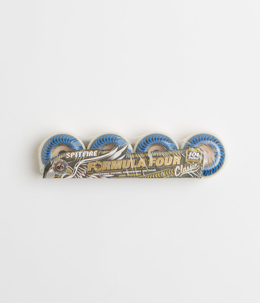 Spitfire Formula Four Classic 101DU Wheels in Blue and 56mm