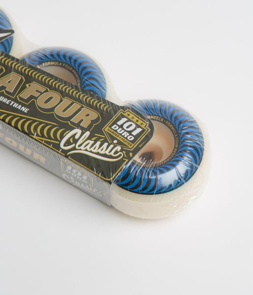 Spitfire Formula Four Classic 101DU Wheels - Blue - 56mm | flatspot