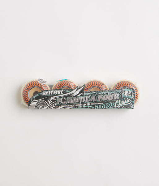 Spitfire Formula Four Classic 97DU Wheels - Orange - 53mm | flatspot