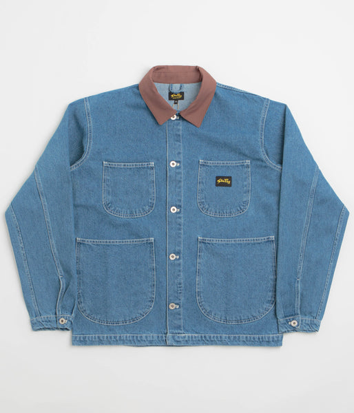 Stan Ray Coverall Jacket - 70'S Stone Denim | Flatspot
