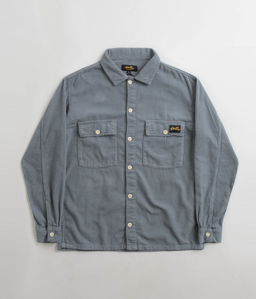 Stan Ray CPO Shirt - Battle Grey Cord
