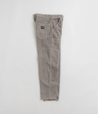 Stan Ray Double Knee Pants - Black Stone Hickory