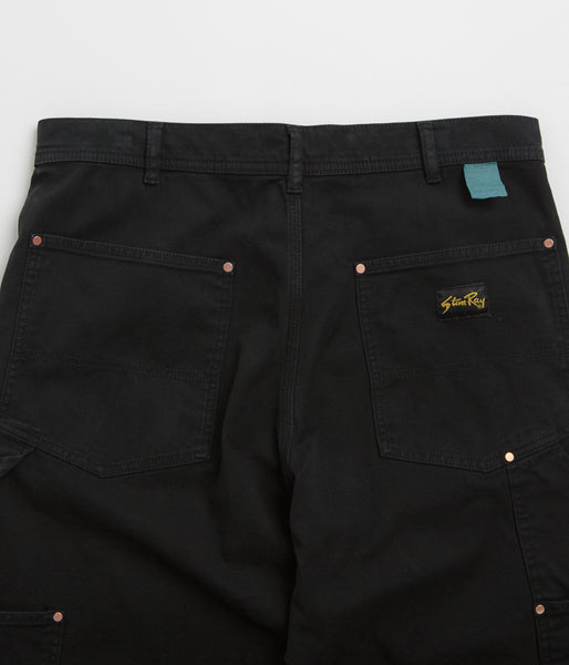 Stan Ray Double Knee Pants - Washed Black Duck | flatspot