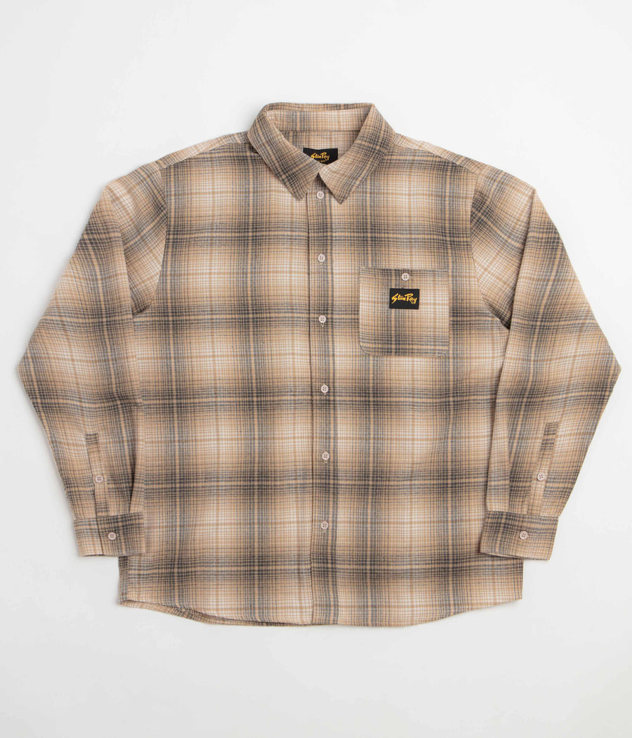 Stan Ray Flannel Shirt - Khaki Plaid