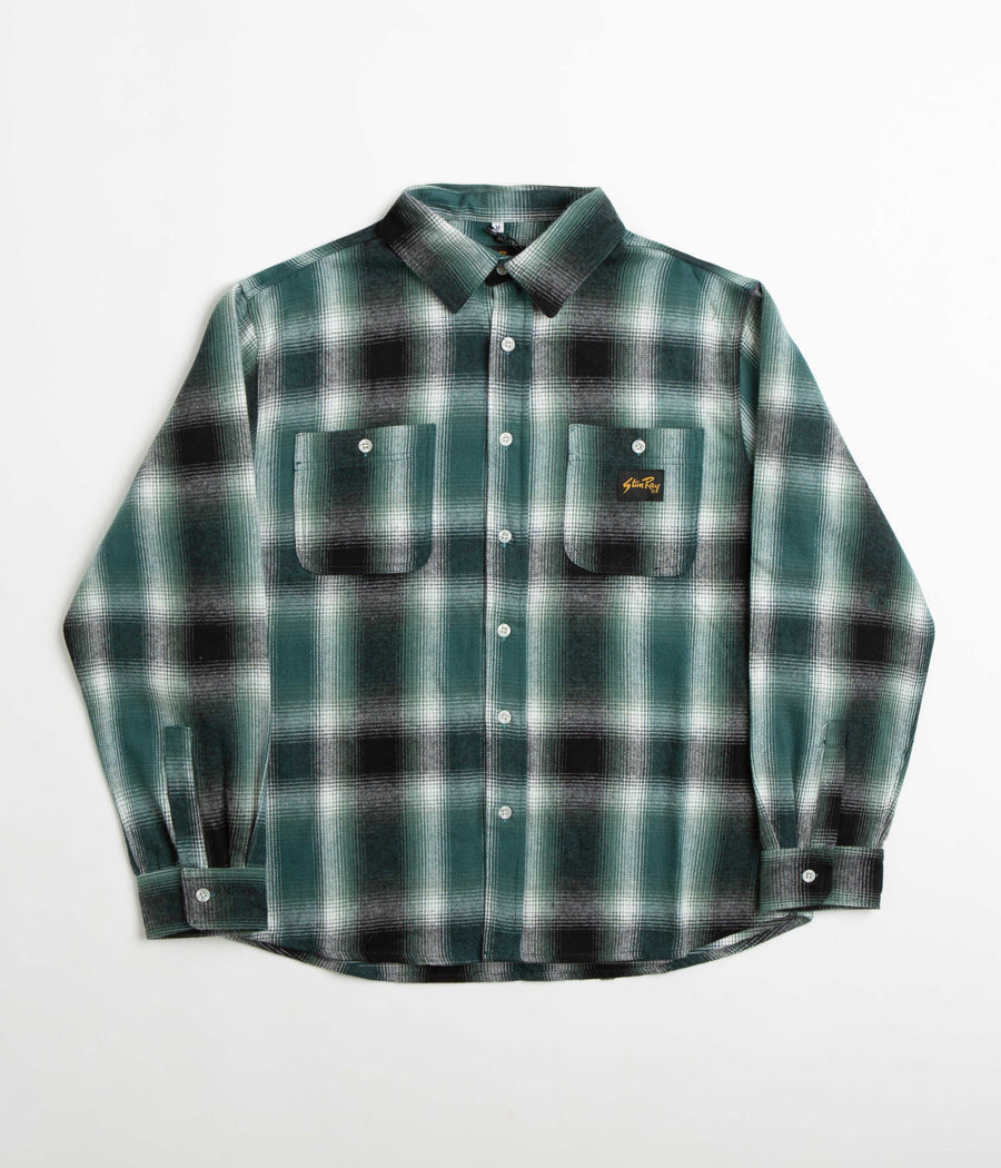 Stan Ray Flannel Shirt - Pine Green Plaid