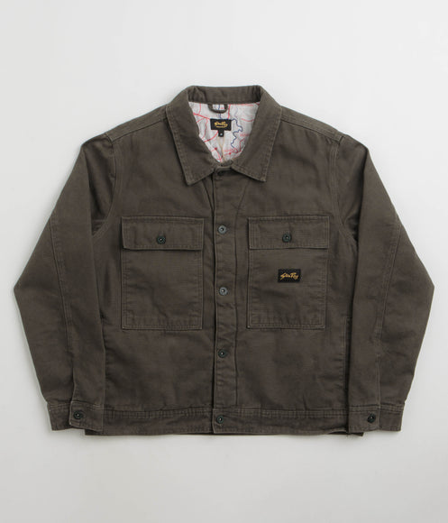 Stan Ray Lined Trucker Jacket - Charcoal Duck
