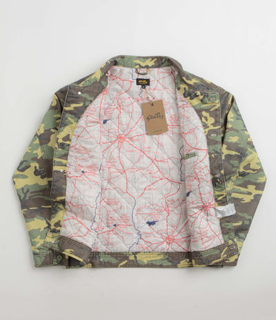 Stan Ray Lined Trucker Jacket in Woodland DPM Duck