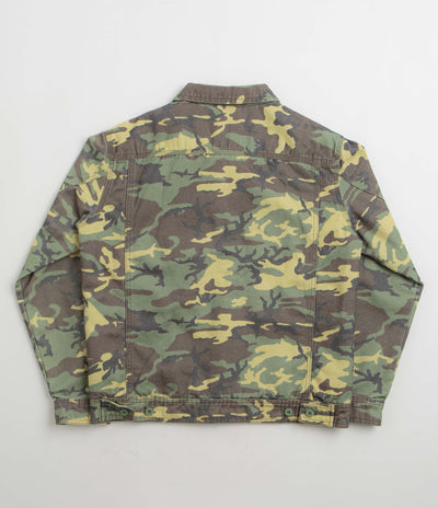 Stan Ray Lined Trucker Jacket in Woodland DPM Duck