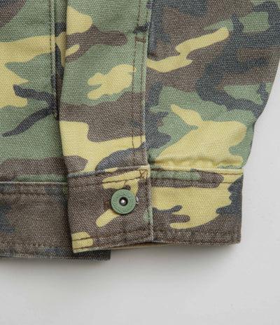 Stan Ray Lined Trucker Jacket in Woodland DPM Duck