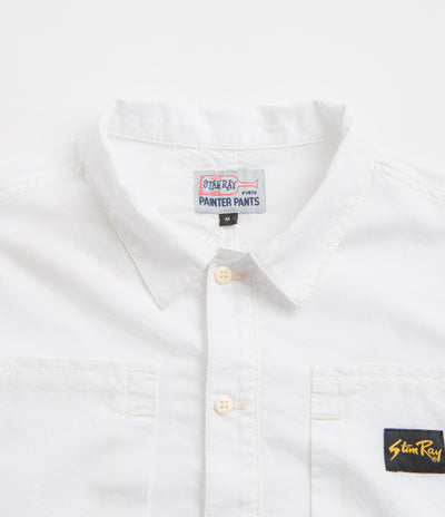 Stan Ray Painters Pop Over Shirt - Natural Cotton Oxford