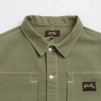 Stan Ray Painters Pop Over Shirt - Olive Bedford Cord thumbnail