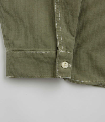 Stan Ray Painters Pop Over Shirt - Olive Bedford Cord
