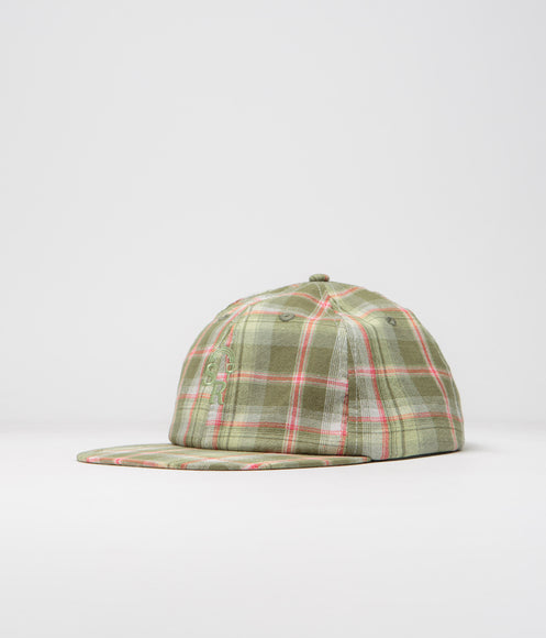 Stan Ray Plaid Ball Cap - Green Plaid