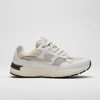 Stepney Workers Club Amiel S-Strike Leather Shoes - White / Ecru thumbnail