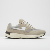 Stepney Workers Club Amiel S-Strike Suede Shoes - Light Grey thumbnail