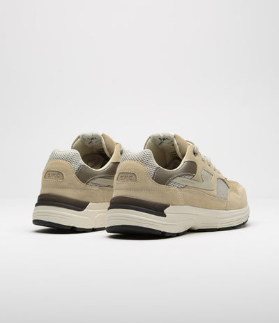 Stepney Workers Club Amiel S-Strike Suede Shoes - Sand