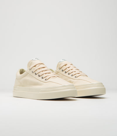 Stepney Workers Club Dellow Canvas Shoes - Raw Ecru