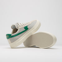 Stepney Workers Club Dellow S-Strike Cup Tennis Mesh Shoes - Ecru / Green thumbnail