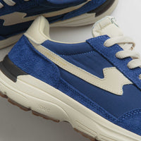 Stepney Workers Club Osier S-Strike Raw Suede Shoes - College Blue thumbnail