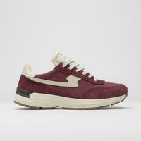 Stepney Workers Club Osier S-Strike Raw Suede Shoes - College Red thumbnail