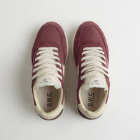 Stepney Workers Club Osier S-Strike Raw Suede Shoes - College Red thumbnail