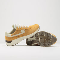 Stepney Workers Club Osier S-Strike Raw Suede Shoes - College Yellow thumbnail