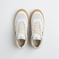 Stepney Workers Club Pearl S-Strike Leather Shoes - White / Gum thumbnail