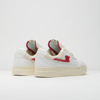 Stepney Workers Club Pearl S-Strike Leather Shoes - White / Red thumbnail