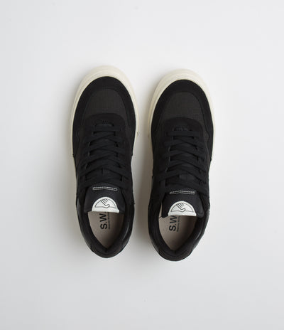 Stepney Workers Club Pearl S-Strike Nubuck Shoes - Black / Black