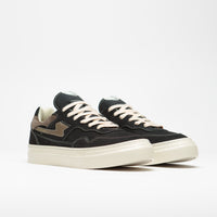 Stepney Workers Club Pearl S-Strike Nubuck Shoes - Off-Black thumbnail