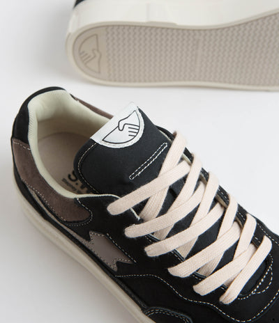 Stepney Workers Club Pearl S-Strike Nubuck Shoes - Off-Black