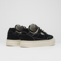 Stepney Workers Club Pearl Suede Shoes in Black thumbnail