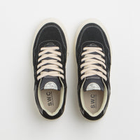Stepney Workers Club Pearl Suede Shoes in Black thumbnail