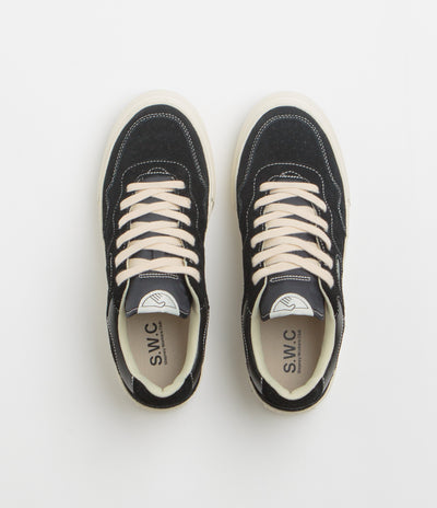 Stepney Workers Club Pearl Suede Shoes in Black