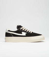 Stepney Workers Club Dellow S-Strike Canvas Shoes in Black and White