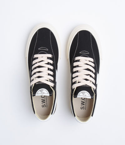 Stepney Workers Club Dellow S-Strike Canvas Shoes - Black / White