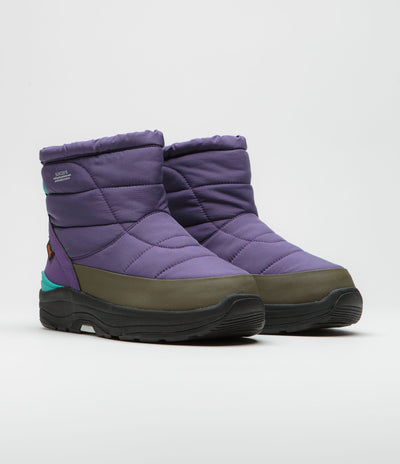 Suicoke Bower Modev Shoes in Purple and Black