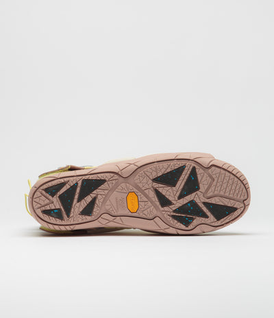 Suicoke Futon Hi Shoes in Grey Lemon