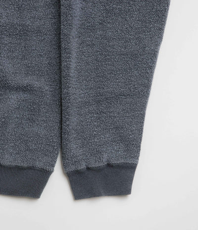 Sunray Spirit Womens Hina Reversed Fleece Crewneck Sweatshirt in Pigment Blue