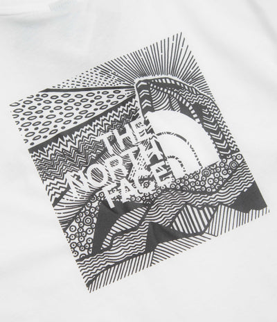 The North Face Box NSE Celebration T-Shirt in TNF White