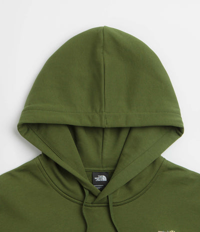 The North Face Connect Relaxed Graphic Hoodie - Woodland Green