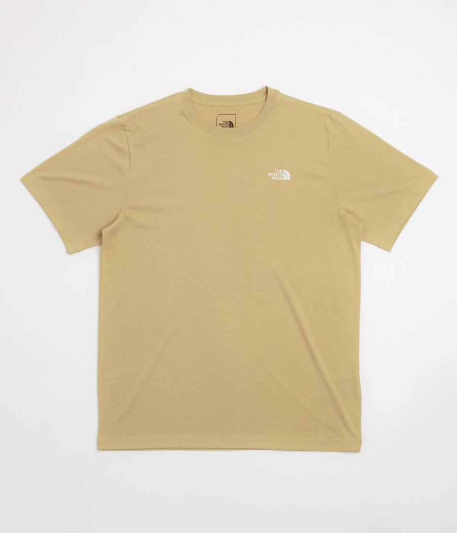 The North Face Evolution Simple Dome T-Shirt - Khaki Stone