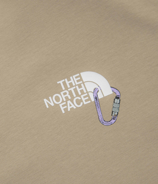 The North Face Explore Carabiner Relaxed T-Shirt - Mushroom