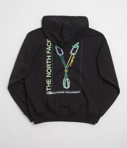 【THE NORTH FACE】 \"EXPLORE GEAR\" リラックス フーディ /black The North Face Explore Gear Relaxed Hoodie - TNF Black