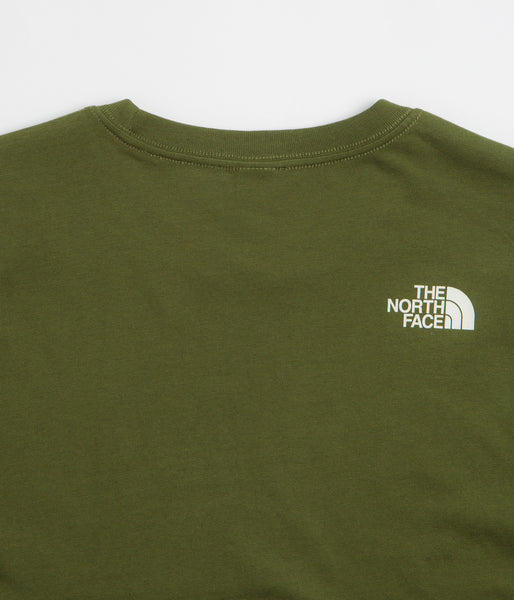 The North Face Mountain Line T-Shirt - Woodland Green | Flatspot